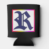 ALPHABET-INITIALES R-MONOGRAMM DOSENKÜHLER (Rückseite)