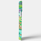 Alphabet J mandala Case-Mate iPhone Hülle (Rückseite / Rechts)