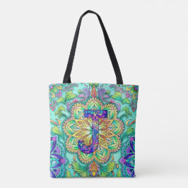 Alphabet J mandala Tasche