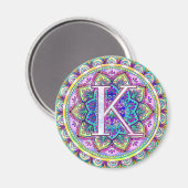 Alphabet K Magnet (Vorderseite/Rückseite)