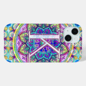 Alphabet K mandala Case-Mate iPhone Hülle (Rückseite (Horizontal))