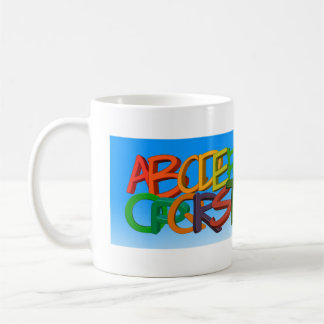Alphabet Kaffeetasse