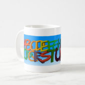 Alphabet Kaffeetasse (Vorderseite Links)