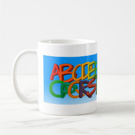 Alphabet Kaffeetasse