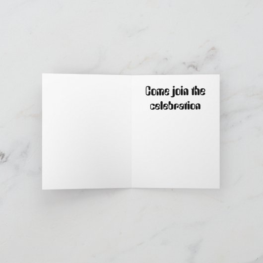 Alphabet Karte (Innenseite)