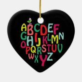 Alphabet Keramik Ornament (Hinten)