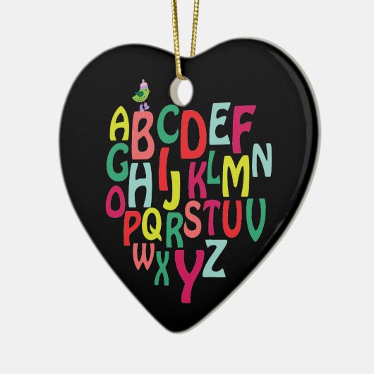 Alphabet Keramik Ornament (Links)