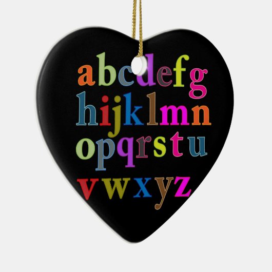 Alphabet Keramikornament (Rechts)