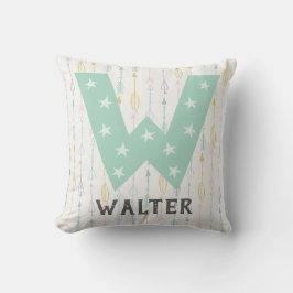 Alphabet-Kinderzimmer Kissen