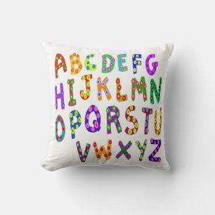 Alphabet Kissen