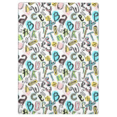 Alphabet Klemmbrett (Rückseite)