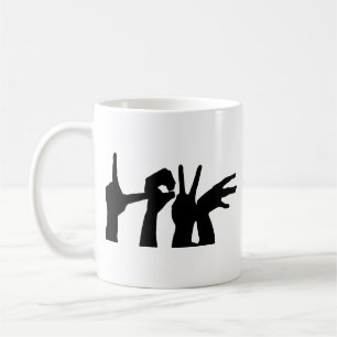 Alphabet Kommunikation Emotion Kaffeetasse