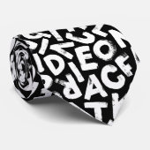 Alphabet Krawatte (Gerollt)