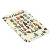 Alphabet-Kunst für Kinder | Niedlich Educational N Magnet (Rechte Seite)