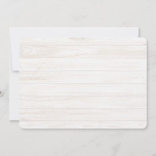 Alphabet Leaf Housewarming Einladung (Rückseite)