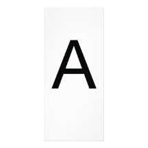 Alphabet Letter A Learning Bildung Card