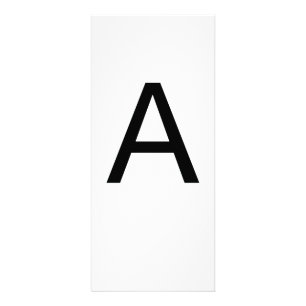 Alphabet Letter A Learning Bildung Card Werbekarte