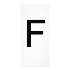 Alphabet Letter F Learning Bildung Card Werbekarte