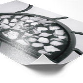 Alphabet Letter Fotografie D5 Schwarz/Weiß 4x6 (Ecke)