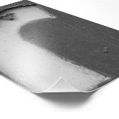 Alphabet Letter Fotografie R8 Schwarz und Weiß 4x6 (Ecke)