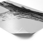 Alphabet Letter Fotografie Y8 Schwarz und Weiß 4x6 (Ecke)