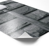 Alphabet Letter Fotografy I2 Black and White 4x6 Fotodruck (Ecke)