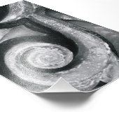 Alphabet Letter Fotografy J2 Black and White 4x6 Fotodruck (Ecke)