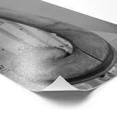 Alphabet Letter Fotografy J5 Black and White 4x6 Fotodruck (Ecke)