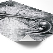 Alphabet Letter Fotografy S2 Black and White 4x6 Fotodruck (Ecke)