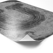 Alphabet Letter Fotografy U4 Black and White 4x6 Fotodruck (Ecke)