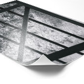 Alphabet Letter Fotografy Z4 Black and White 4x6 Fotodruck (Ecke)