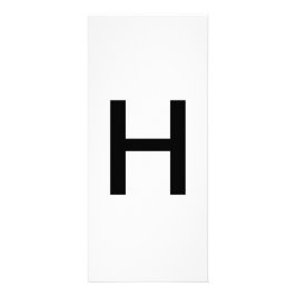 Alphabet Letter H Learning Bildung Card Werbekarte