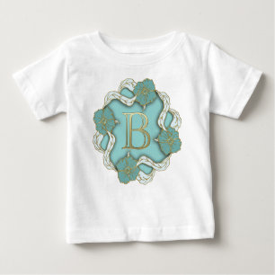 Alphabet Letter Initial Baby T-shirt
