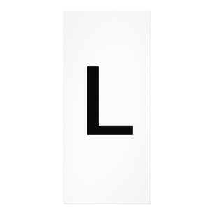 Alphabet Letter L Learning Bildung Card Werbekarte