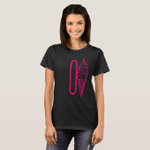 Alphabet Letter Learning Teacher T-Shirt (Vorne ganz)
