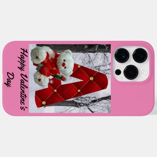 Alphabet Letter & Panda Baby Liebe Case-Mate iPhone Hülle (Rückseite (Horizontal))