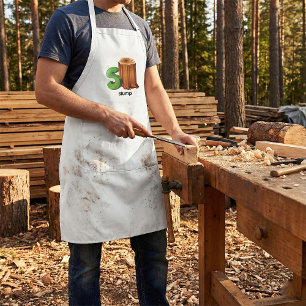 Alphabet Letter S'Espresso Kunst, Dichtung und Mus Schürze