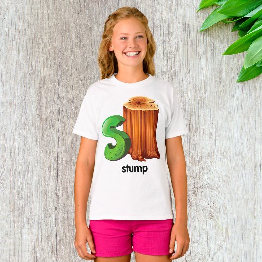 Alphabet Letter S'Espresso Kunst, Dichtung und Mus T-Shirt