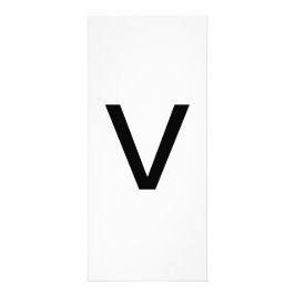 Alphabet Letter V Learning Bildung Card Werbekarte