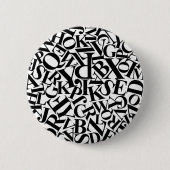 Alphabet Letters Button (Vorderseite)