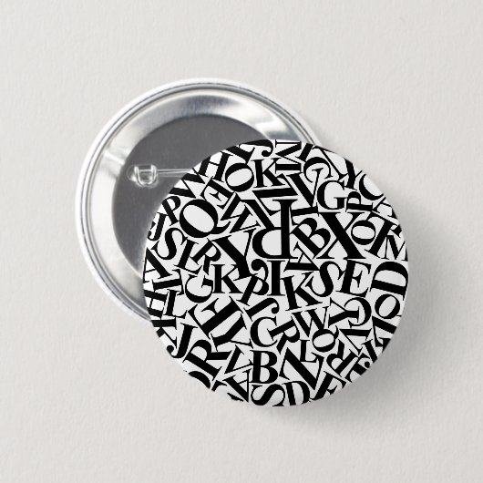 Alphabet Letters Button (Vorne & Hinten)