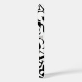 Alphabet Letters Case-Mate iPhone Hülle (Rückseite / Links)