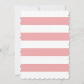 Alphabet Letters Kinderdusche Einladung (Rückseite)