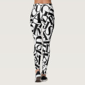 Alphabet Letters Leggings (Rückseite)