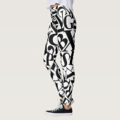 Alphabet Letters Leggings (Links)