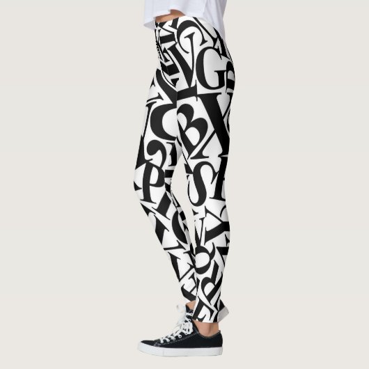 Alphabet Letters Leggings (Links)