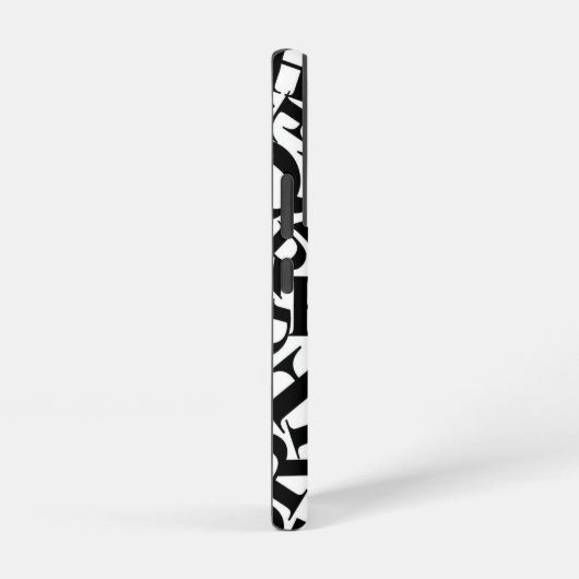 Alphabet Letters Samsung Galaxy Hülle (Rechte Seite)