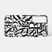 Alphabet Letters Samsung Galaxy Hülle (Rückseite (Horizontal))