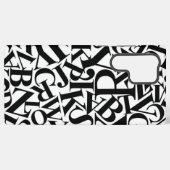 Alphabet Letters Samsung Galaxy Hülle (Rückseite (Horizontal))