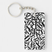 Alphabet Letters Schlüsselanhänger (Vorderseite)